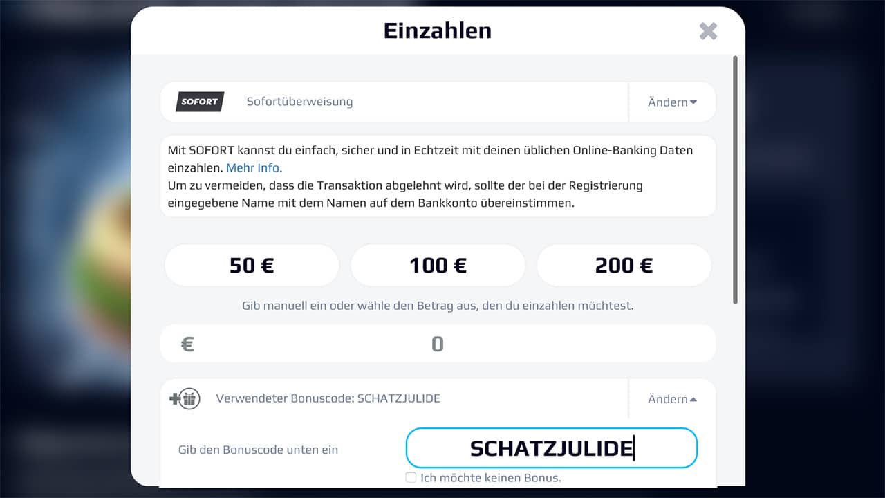 NetBet Bonus Code Schatztruhe
