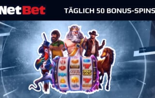 täglich 50 freispiele auf gates of olympus mit netbet bonus code