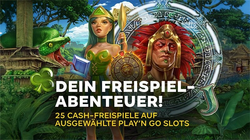 25 Cash-Freispiele im Merkur Slots Casino ohne Einzahlung!