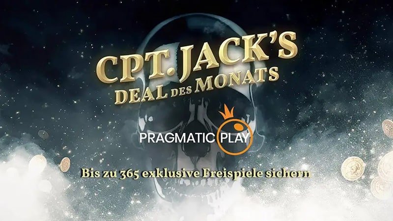 365 Freispiele bei JackpotPiraten f&uuml;r Pragmatic Play
