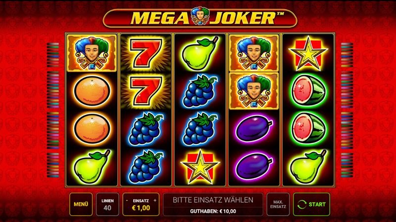 Mega Joker Slot Test 