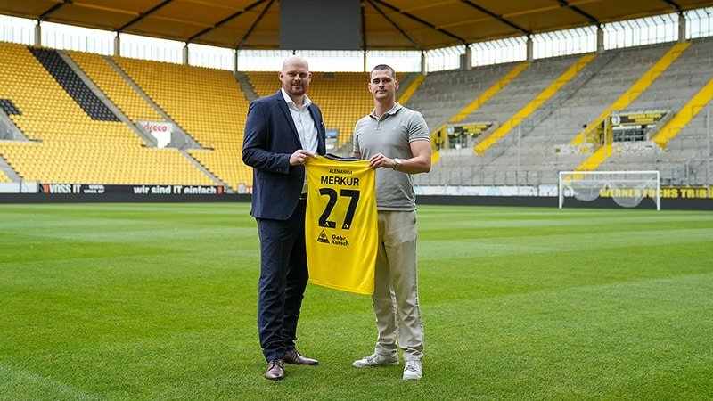 Alemannia Aachen hat neuen Sponsor die Merkur Group! Alemannia Aachen hat neuen Sponsor die Merkur Group!
