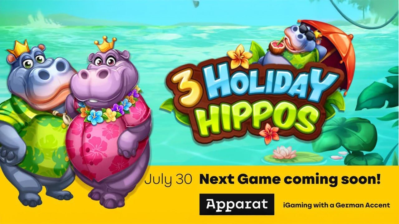 Apparat 3 Holiday Hippos Online Slot
