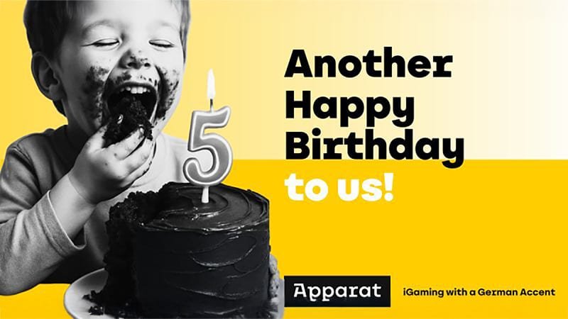 Apparat Gaming feiert f&uuml;nf Jahre Erfolg!