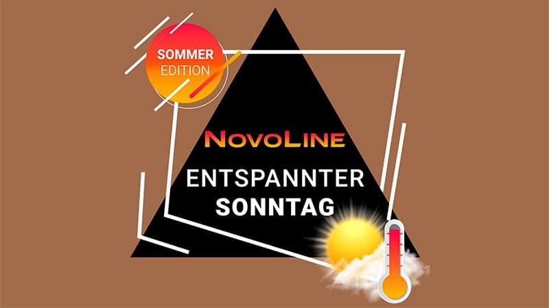 Entspannter Sonntag auf NOVOLINE.DE mit 120 Freispielen!
