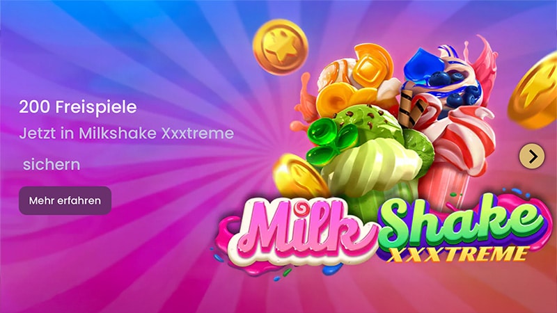 Für NetEnt Casino Lord Lucky 200 Freispiele auf Milkshake XXXtreme Für NetEnt Casino Lord Lucky 200 Freispiele auf Milkshake XXXtreme