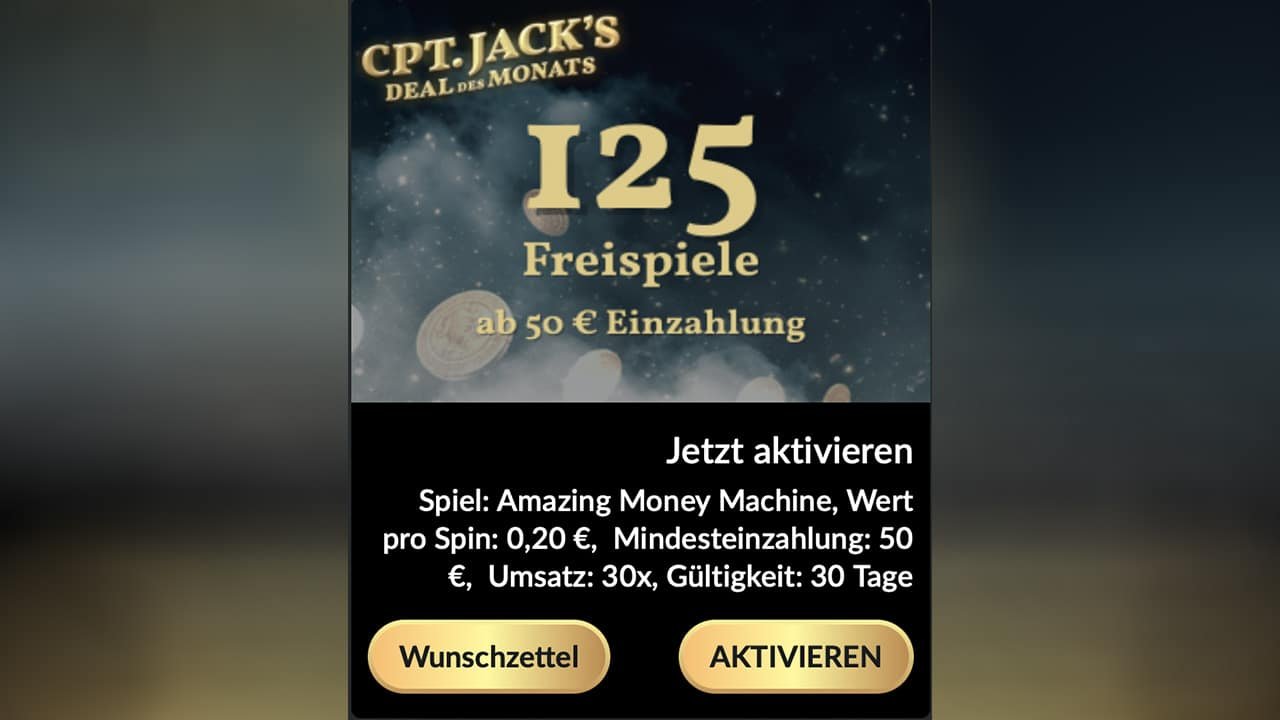 JackpotPiraten 250 Freispiele August 2025