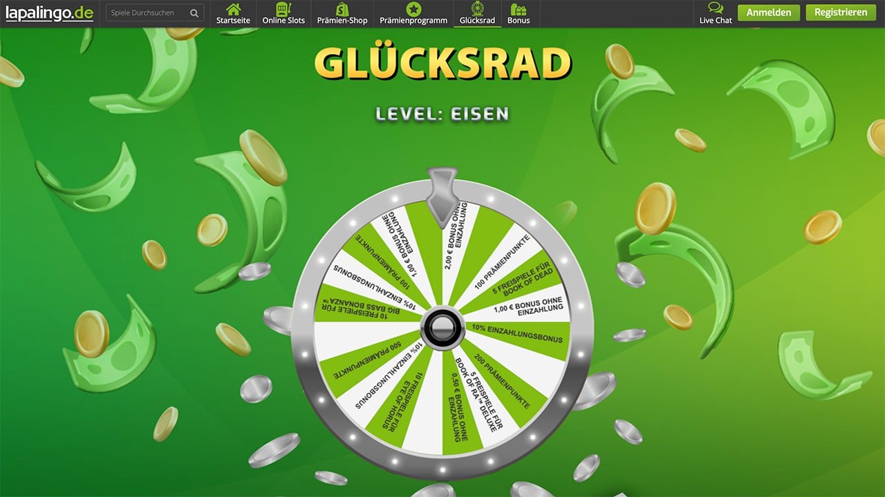 Lapalingo Eisen-Glücksrad Lapalingo Eisen-Glücksrad