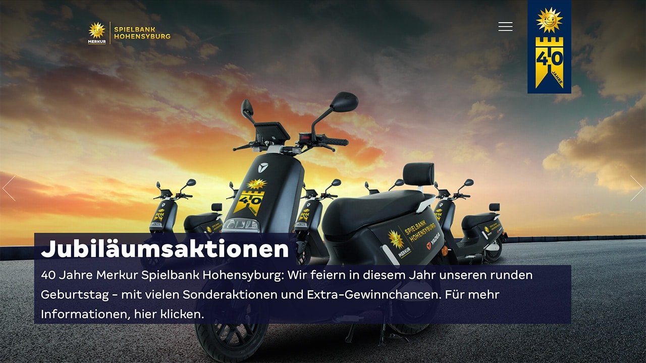 Merkur Casino E-Roller Gewinnspiel