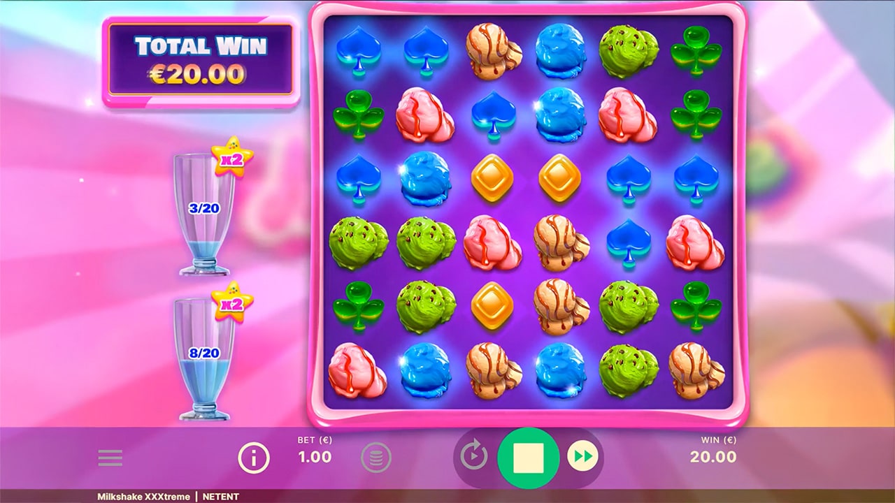 NetEnt Milkshake XXXtreme Freispiele NetEnt Milkshake XXXtreme Freispiele