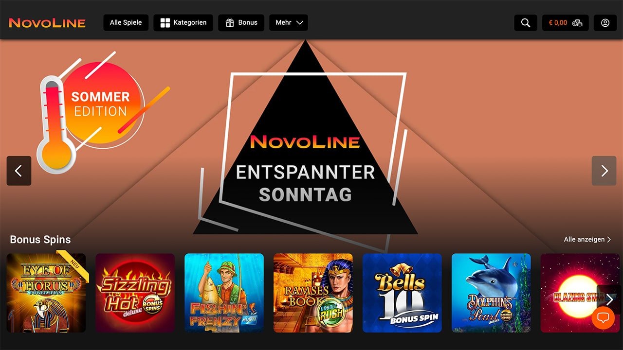 NOVOLINE.DE Sommer Edition