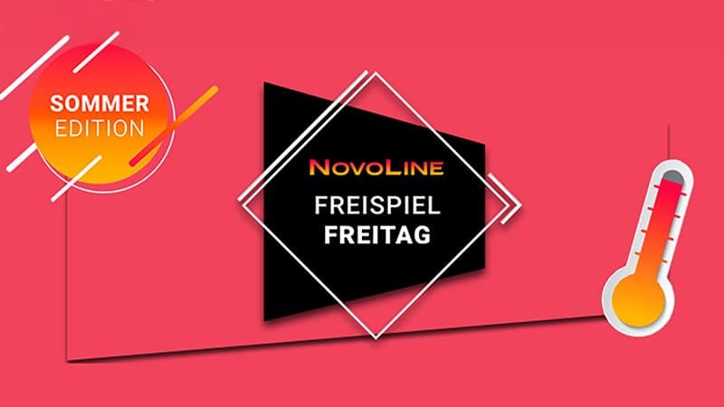 NOVOLINE Freispiel Freitag 100 Book of Ra Deluxe Freispiele