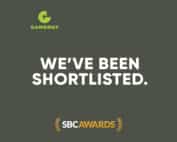 sbc awards 2025 mit gamomat und greentube auf der shortlist!