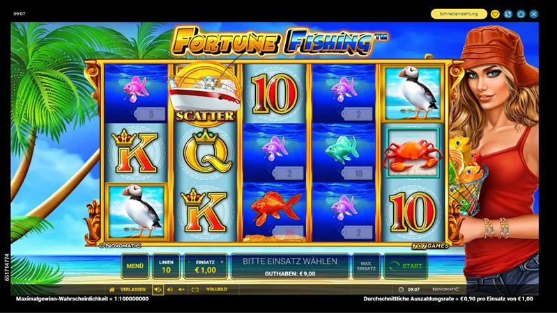 Fortune Fishing Test 