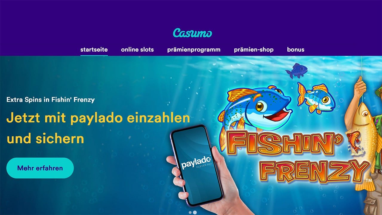 Casumo Bonus ohne Umsatzbedingungen