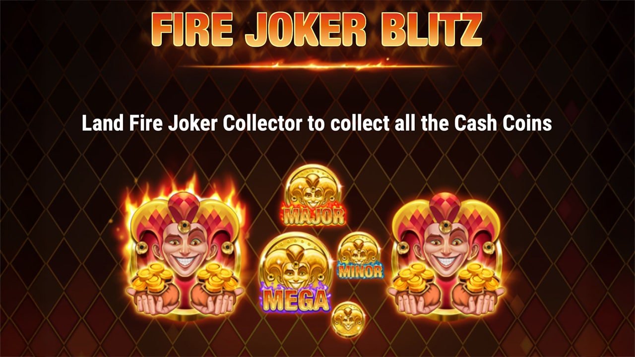 Fire Joker Blitz Bonus Cash Coins