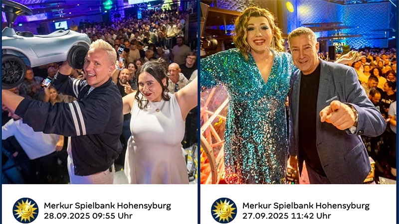 Mega-Wochenende zum Merkur Spielbank Geburtstag in Hohensyburg!