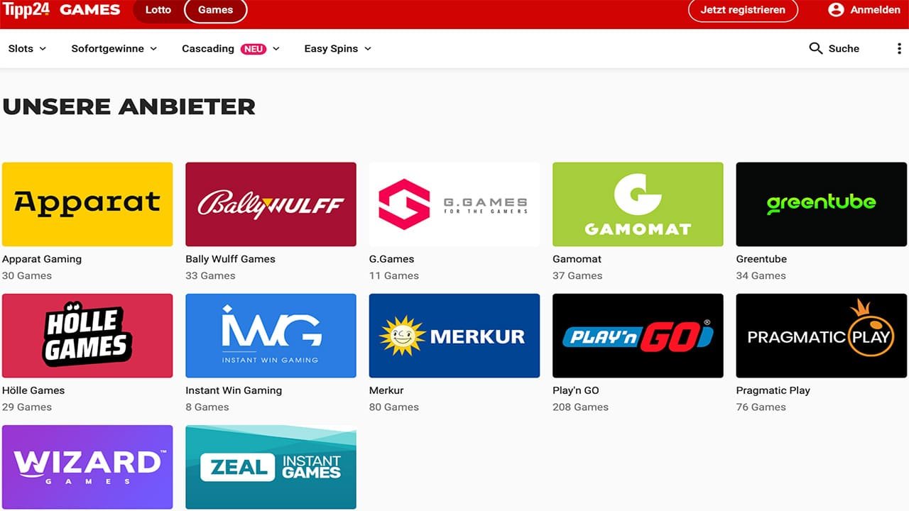 Tipp24 Spieleanbieter Tipp24 Spieleanbieter