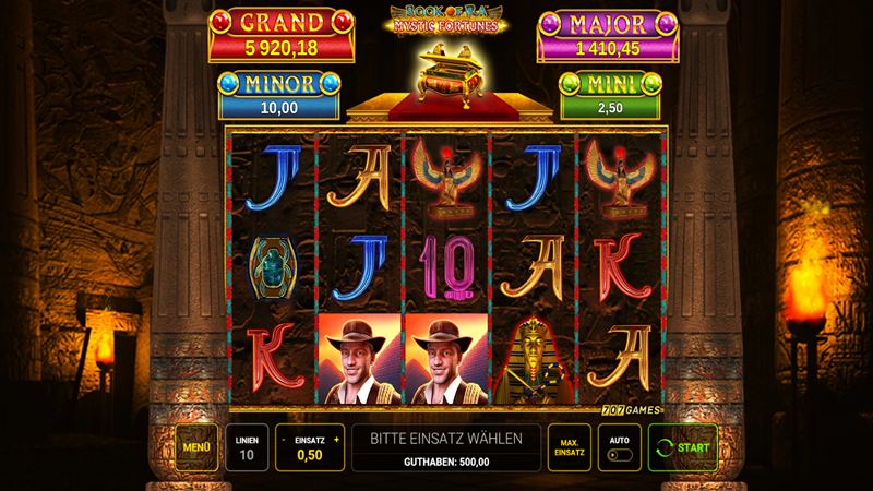 Book of Ra Mystic Fortunes 