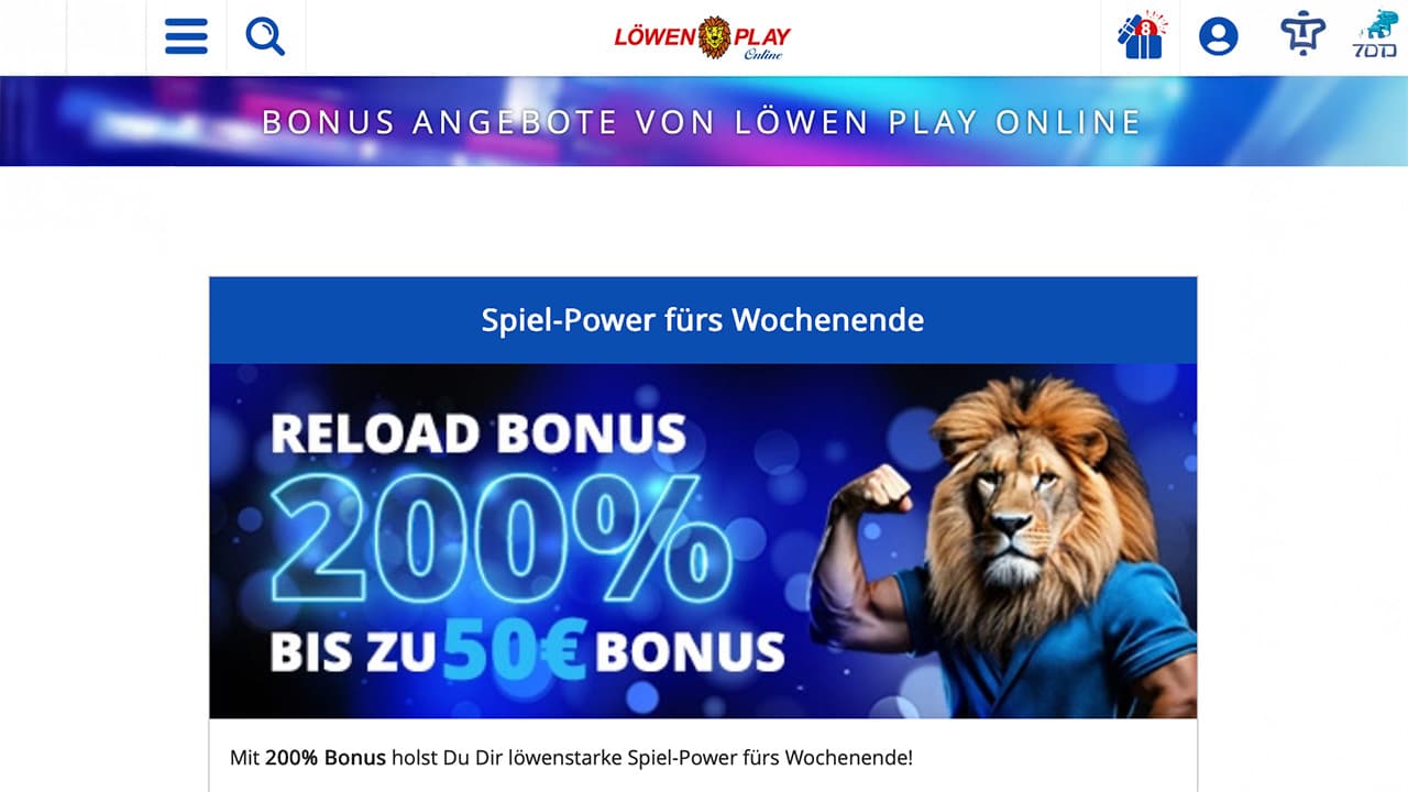 Löwen Play Bonus Code BOOSTER1025 Löwen Play Bonus Code BOOSTER1025