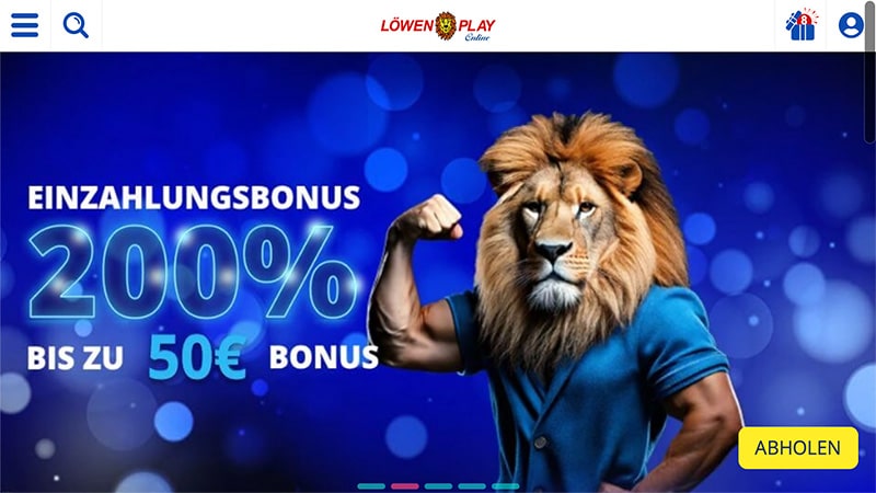 Löwen Play Bonus Code für 200% Gutschein bis 50 Euro Löwen Play Bonus Code für 200% Gutschein bis 50 Euro