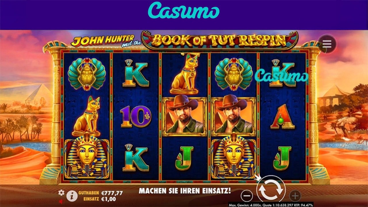 Book of Tut Respin 200 Freispiele Book of Tut Respin 200 Freispiele