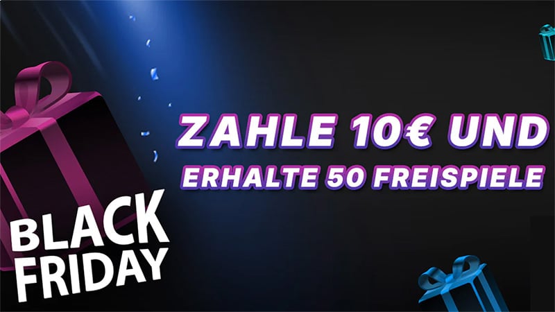Casumo spendiert 50 Freispiele am Black Friday Wochenende! Casumo spendiert 50 Freispiele am Black Friday Wochenende!