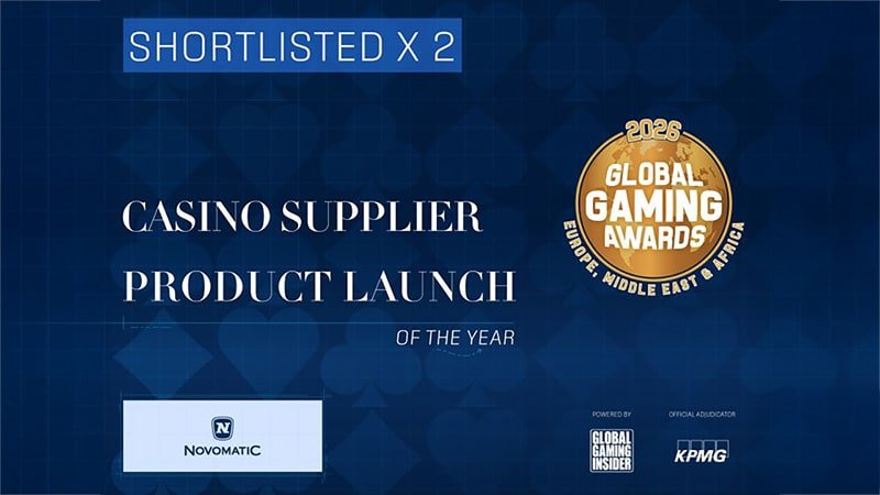 Doppelt nominiert: NOVOMATIC bei den Global Gaming Awards EMEA 2026
