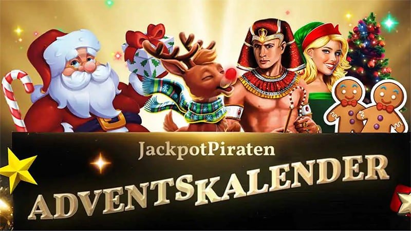 JackpotPiraten Adventskalender 2025 &ndash; statt Schokolade gibt es hier Nervenkitzel!