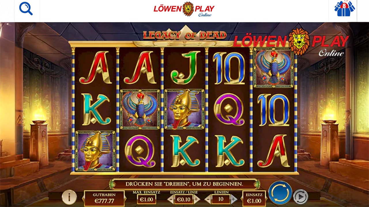 Löwen Play Black Friday 200 Freispiele Legacy of Dead