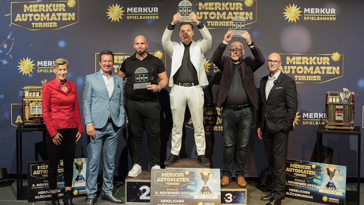 Merkur Automatenturnier 2025 Gewinner