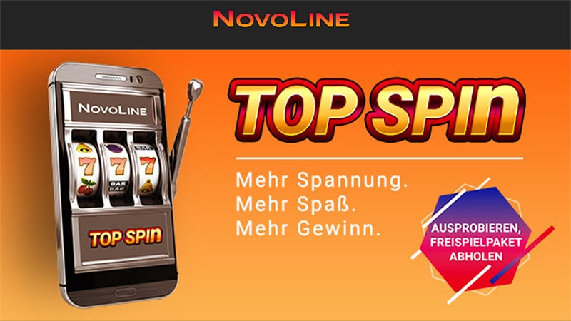 NOVOLINE.DE Premiere - jetzt Book of Ra Top Spin Freispielepaket abholen! NOVOLINE.DE Premiere - jetzt Book of Ra Top Spin Freispielepaket abholen!