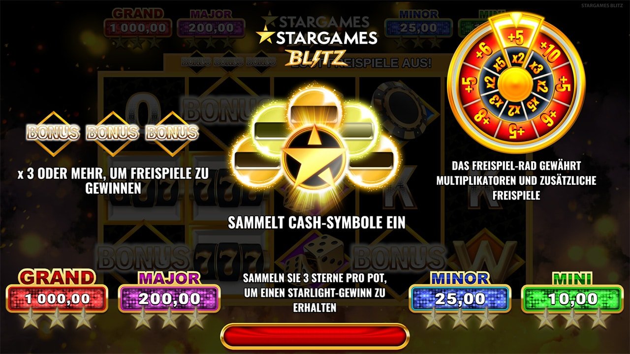 StarGames Blitz Feature