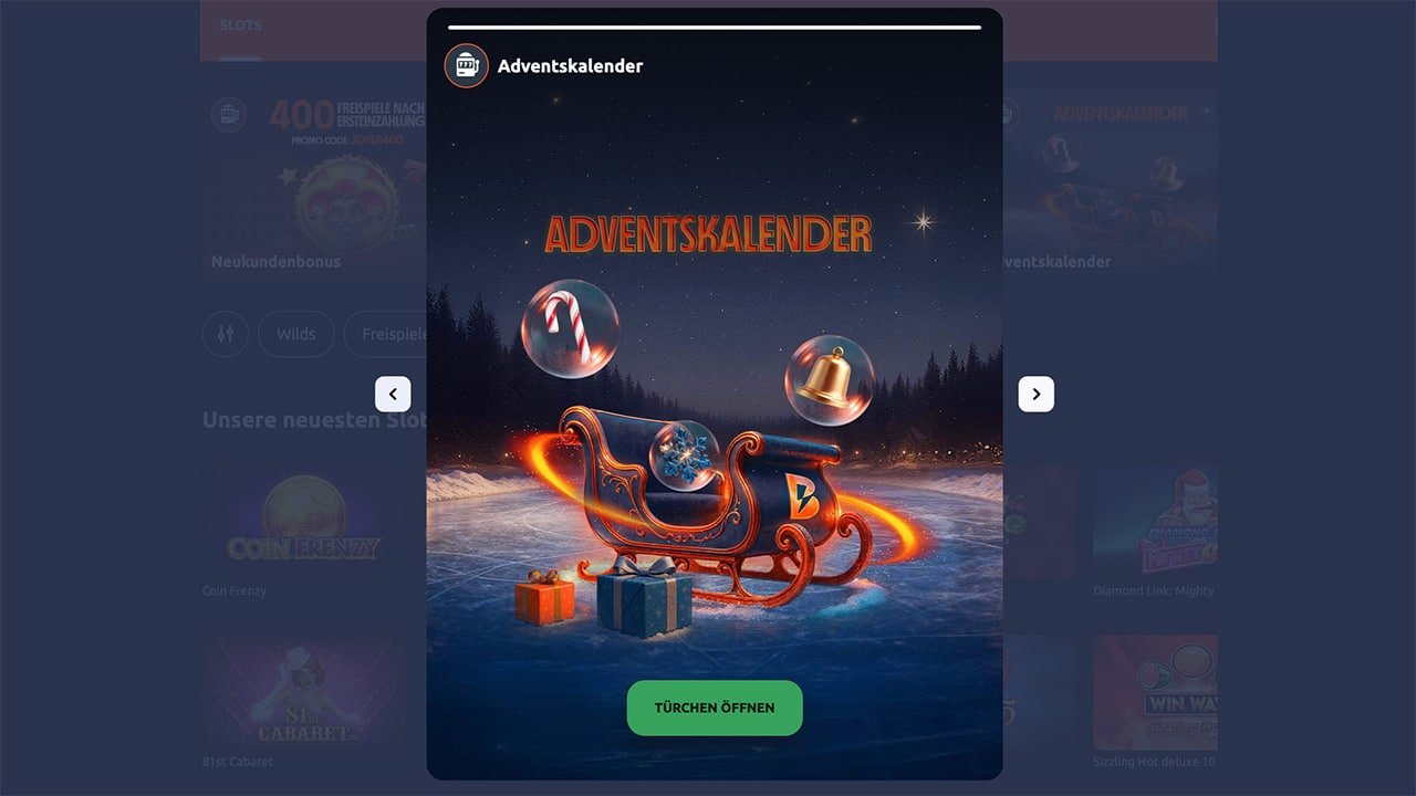 Adventskalender bei Betano pl&uuml;ndern