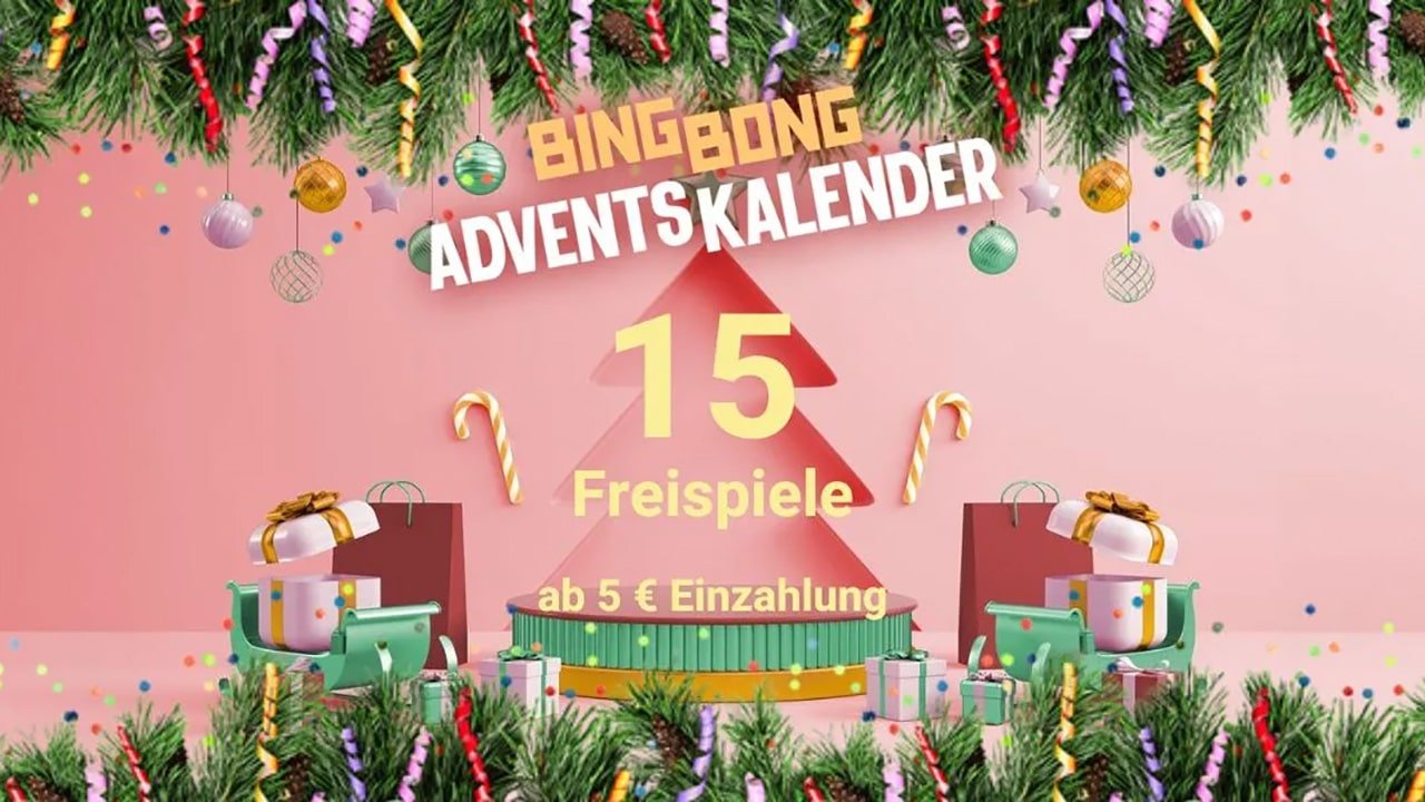 BingBong Weihnachtsaktionen Freispiele