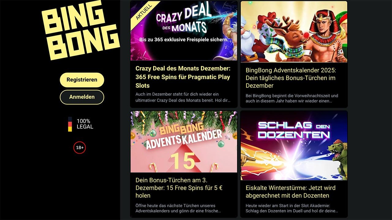 BingBong Weihnachtskalender 2025