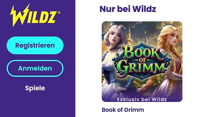 Exklusives Debüt von Hölle Games Slot Book of Grimm im Wildz Casino Deutschland! Exklusives Debüt von Hölle Games Slot Book of Grimm im Wildz Casino Deutschland!