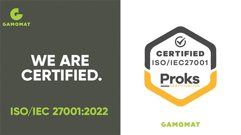 GAMOMAT erreicht bedeutenden Meilenstein in der Informationssicherheit