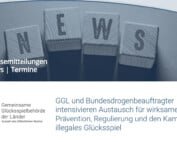ggl und bundesdrogenbeauftragter gemeinsamer kurs gegen illegales gluecksspiel und fuer eine moderne regulierung