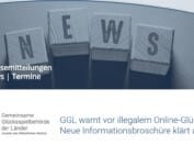informationsbroschuere illegales gluecksspiel ggl startet aufklaerungskampagne