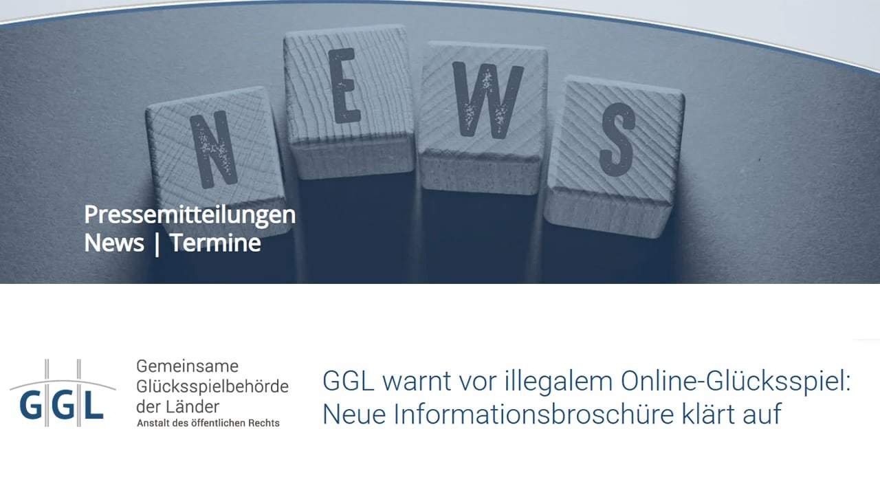 informationsbroschuere illegales gluecksspiel ggl startet aufklaerungskampagne