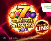 royal seven ultra flaming link der neue koenig der gamomat slots ist da
