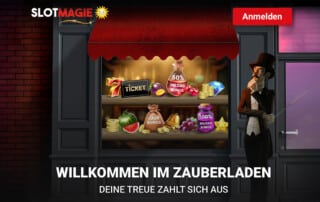 slotmagie zauberladen oeffnet die tuer bestandskundenbonus mit zauberfaktor