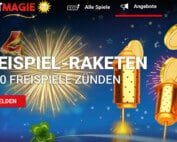 weihnachten silvester freispiele slotmagie freispielraketen zuenden
