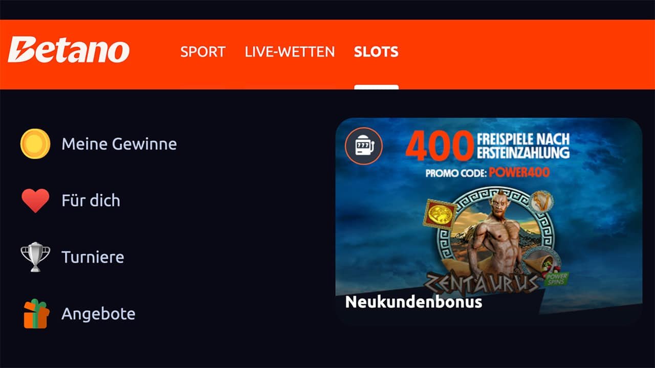 Betano 400 Freispiele Zentaurus Power Spins Betano 400 Freispiele Zentaurus Power Spins
