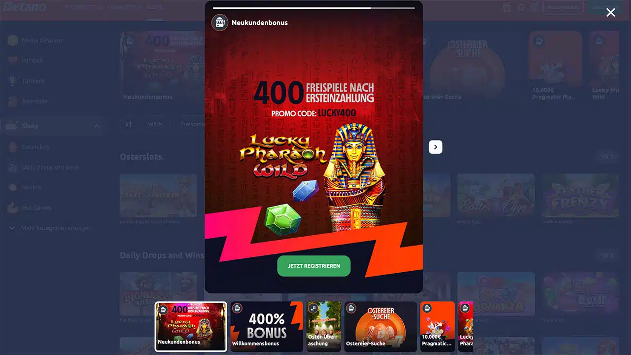 Betano 400 Gratis-Freispiele Promo Code Betano 400 Gratis-Freispiele Promo Code