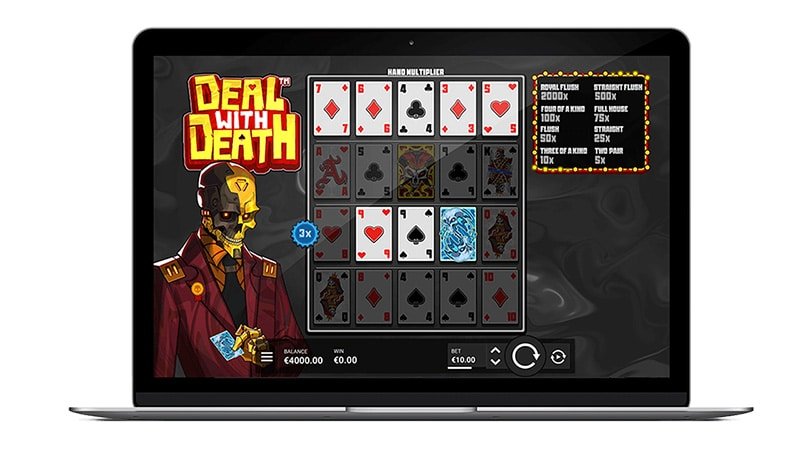 Deal With Death Online Slot bringt Poker-Action auf die Walzen