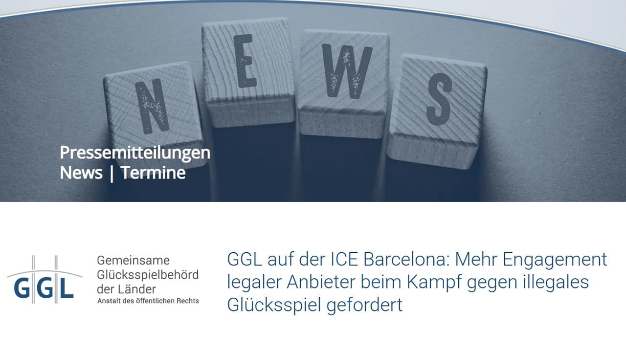deutsche gluecksspielbehoerde ggl auf fachmesse ice 2026 in barcelona