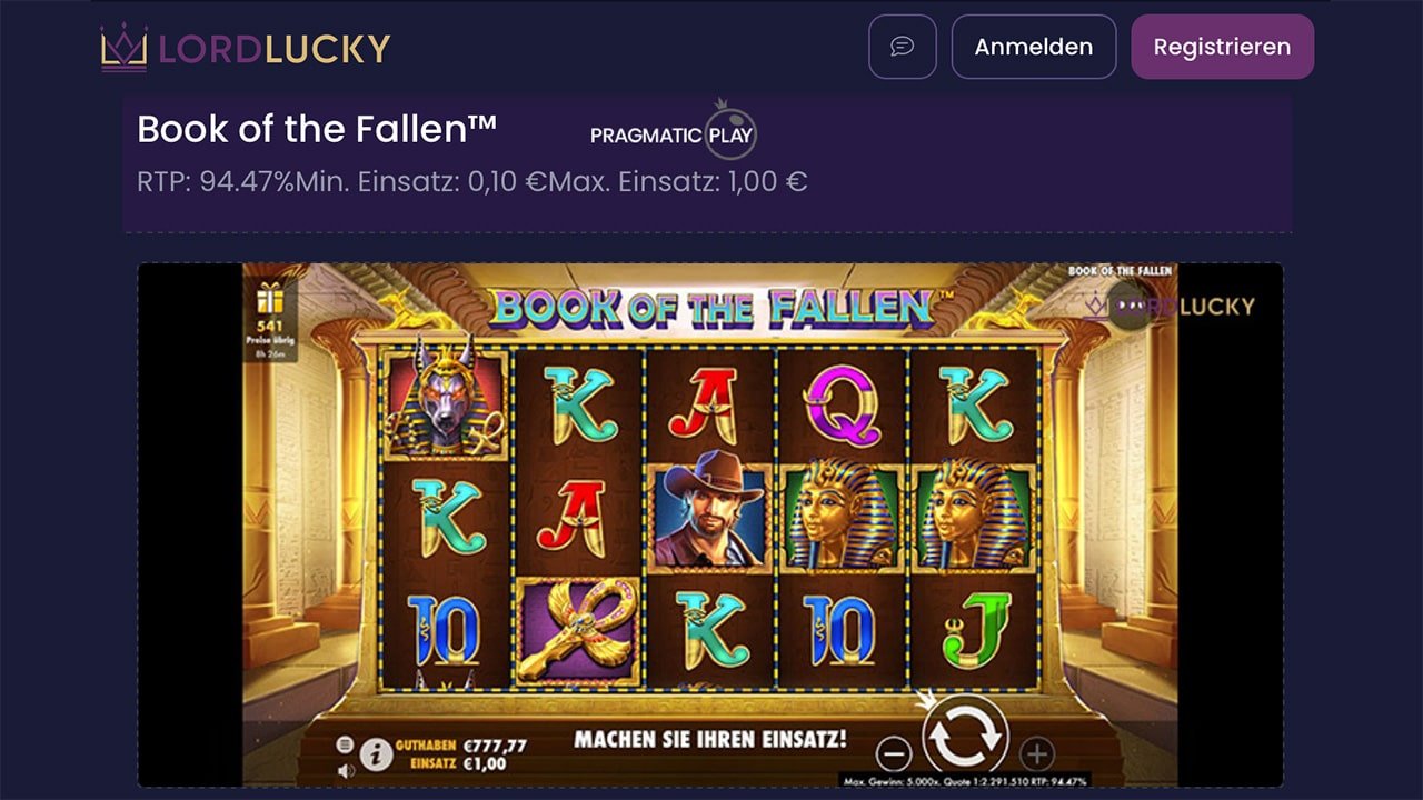 Lord Lucky 200 Freispiele