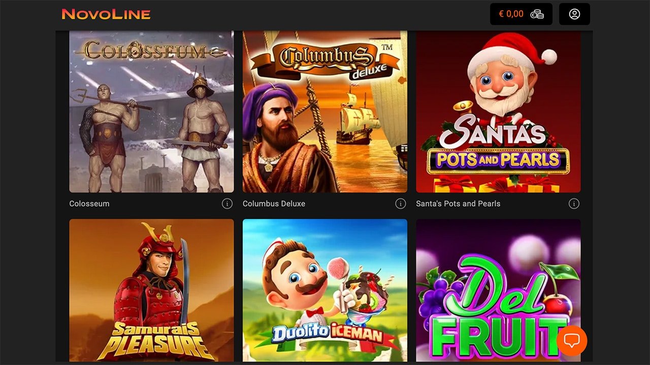 NOVOLINE.DE Columbus Deluxe 60 Freispiele NOVOLINE.DE Columbus Deluxe 60 Freispiele